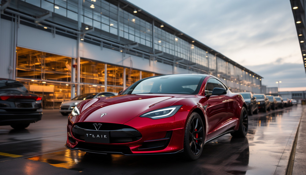 Surveillance cameras tampered with at Tesla